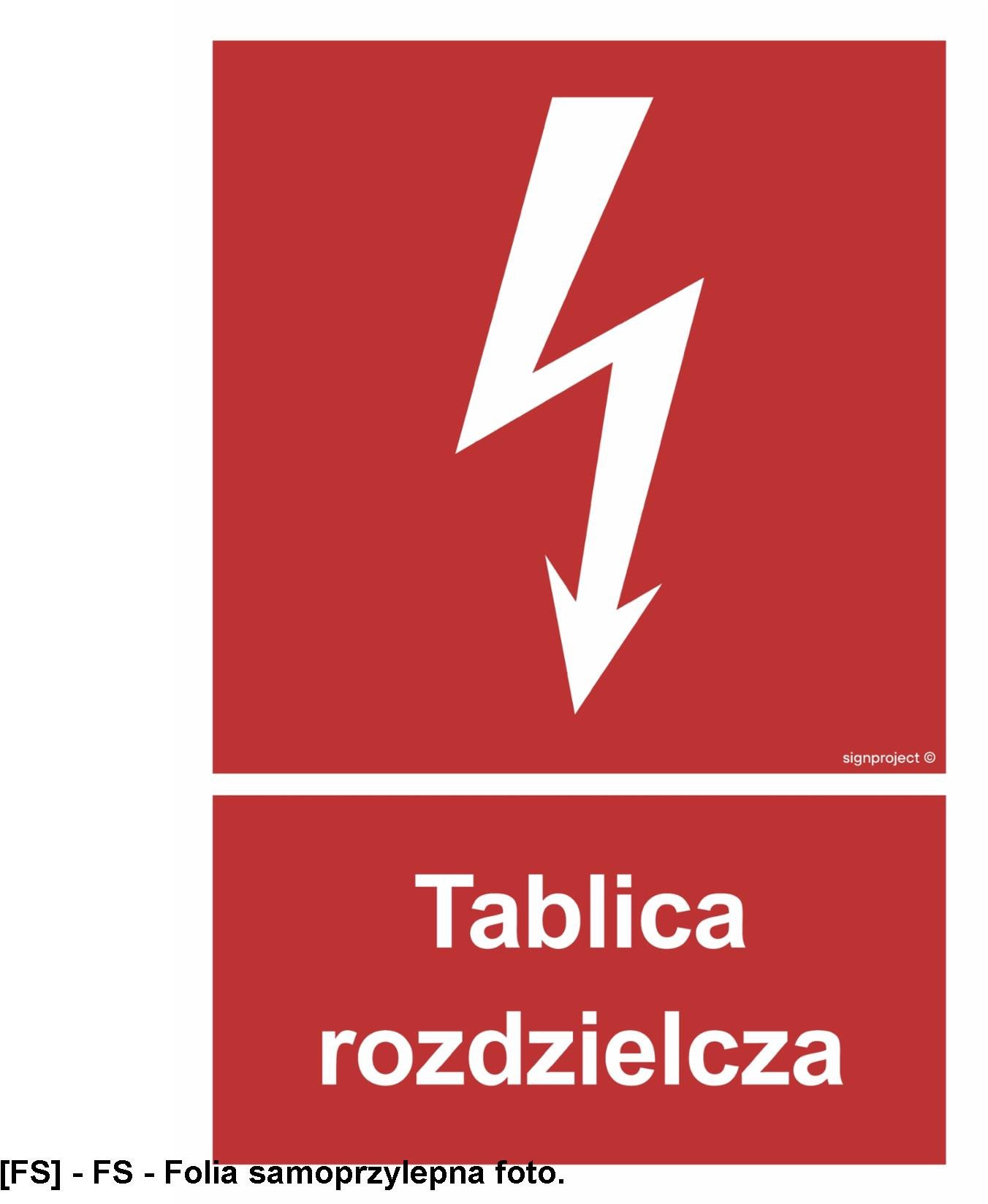 BC009 - Tablica rozdzielcza 500x740