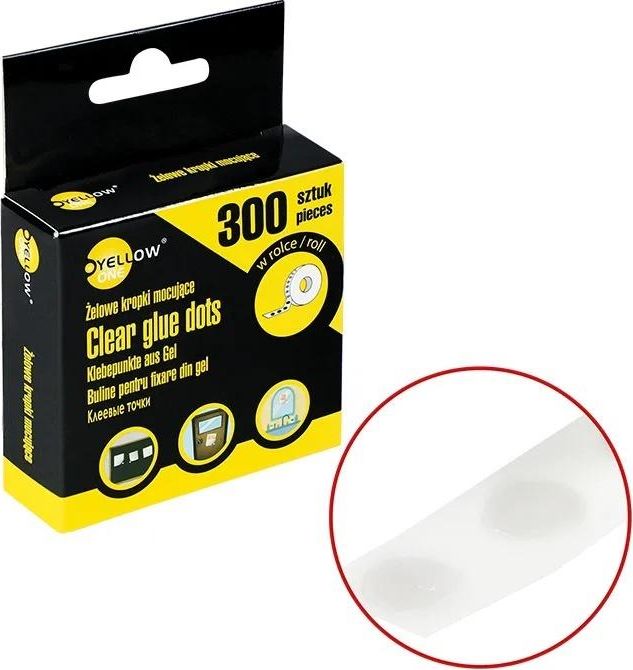 KW Trade Żelowe kropki mocujące w rolce