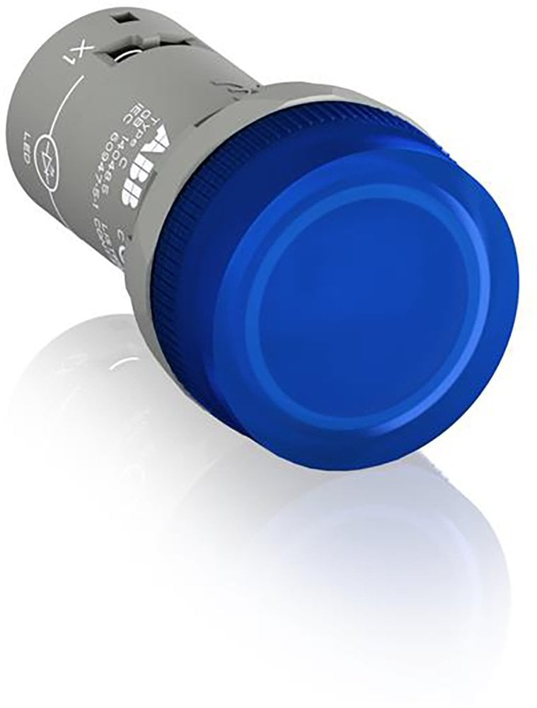 Lampka kompaktowa z diodą 22mm niebieska CL2-523L 230V AC 1SFA619403R5234