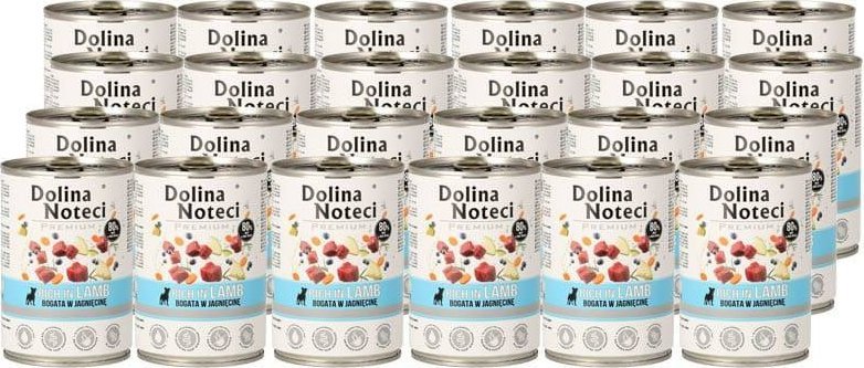 Dolina Noteci Premium z jagnięciną 24x400g