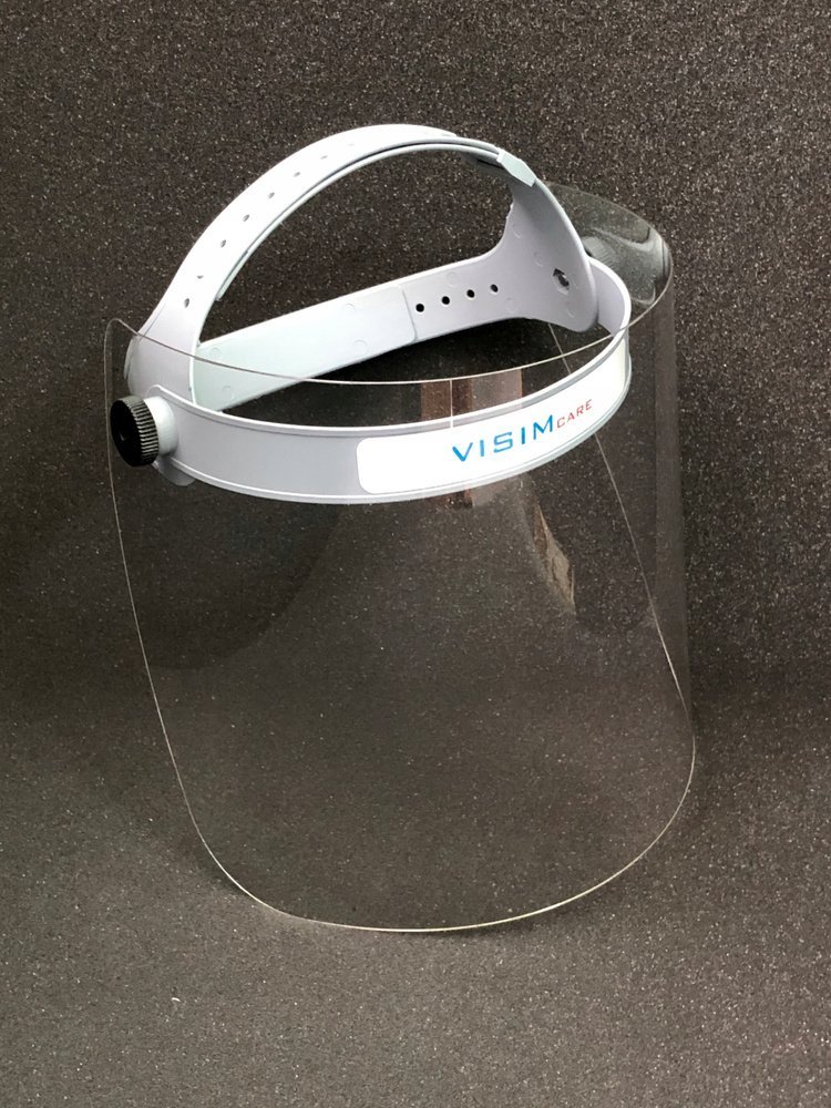 PRZYŁBICA OCHRONNA OSŁONA TWARZY PRZECIWODPRYSKOWA