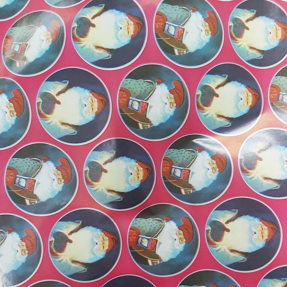 Papier świąteczny mikołaje 57cmx20m 20m164