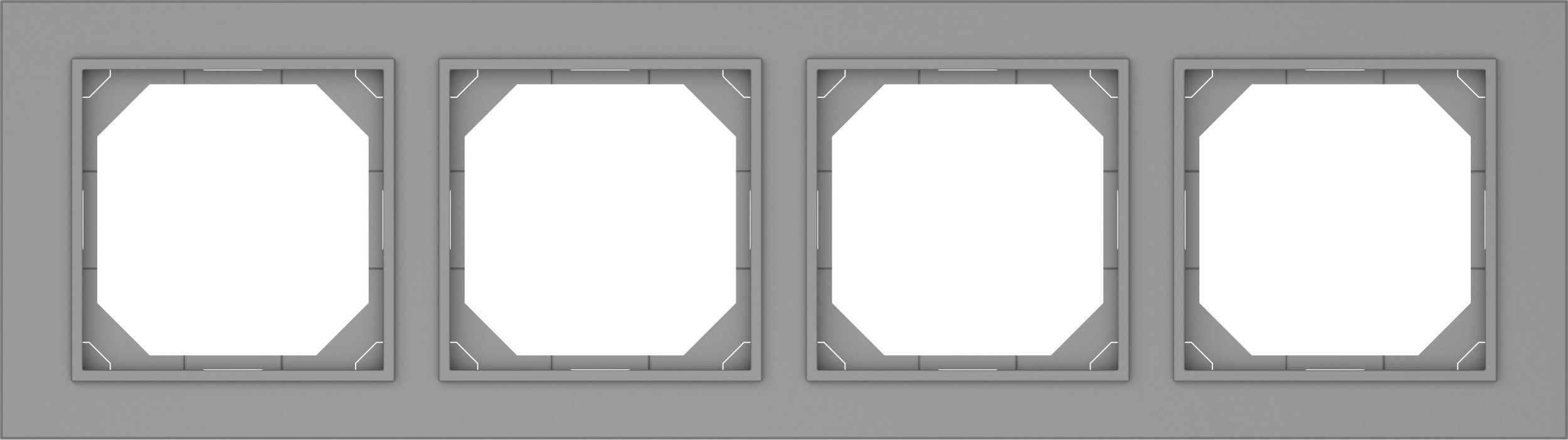 FRAME 4PL GREY R04 QR1000 FIT LINE