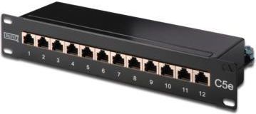 Digitus Patch panel 10" 1U 12x Rj-45 Kat.5e LSA (DN-91512S)