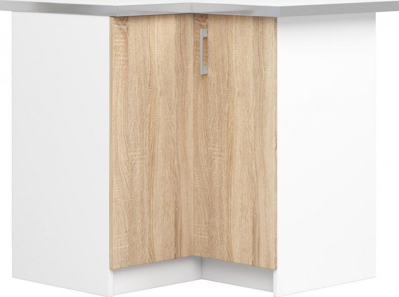 Fabryka Mebli Akord SZAFKA KUCHENNA NAROŻNA S90/90N Z BLATEM LIMA