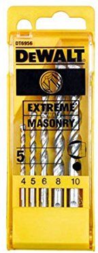 Wiertło Dewalt do betonu walcowe 4 5 6 10 8mm 5szt. (DT6956-QZ)