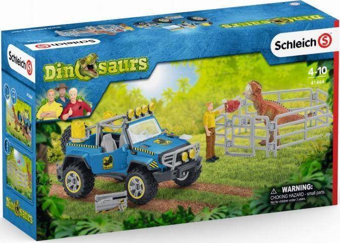 Figurka Schleich Schleich 41464 Samochód terenowy z miejscem dla dinozaura