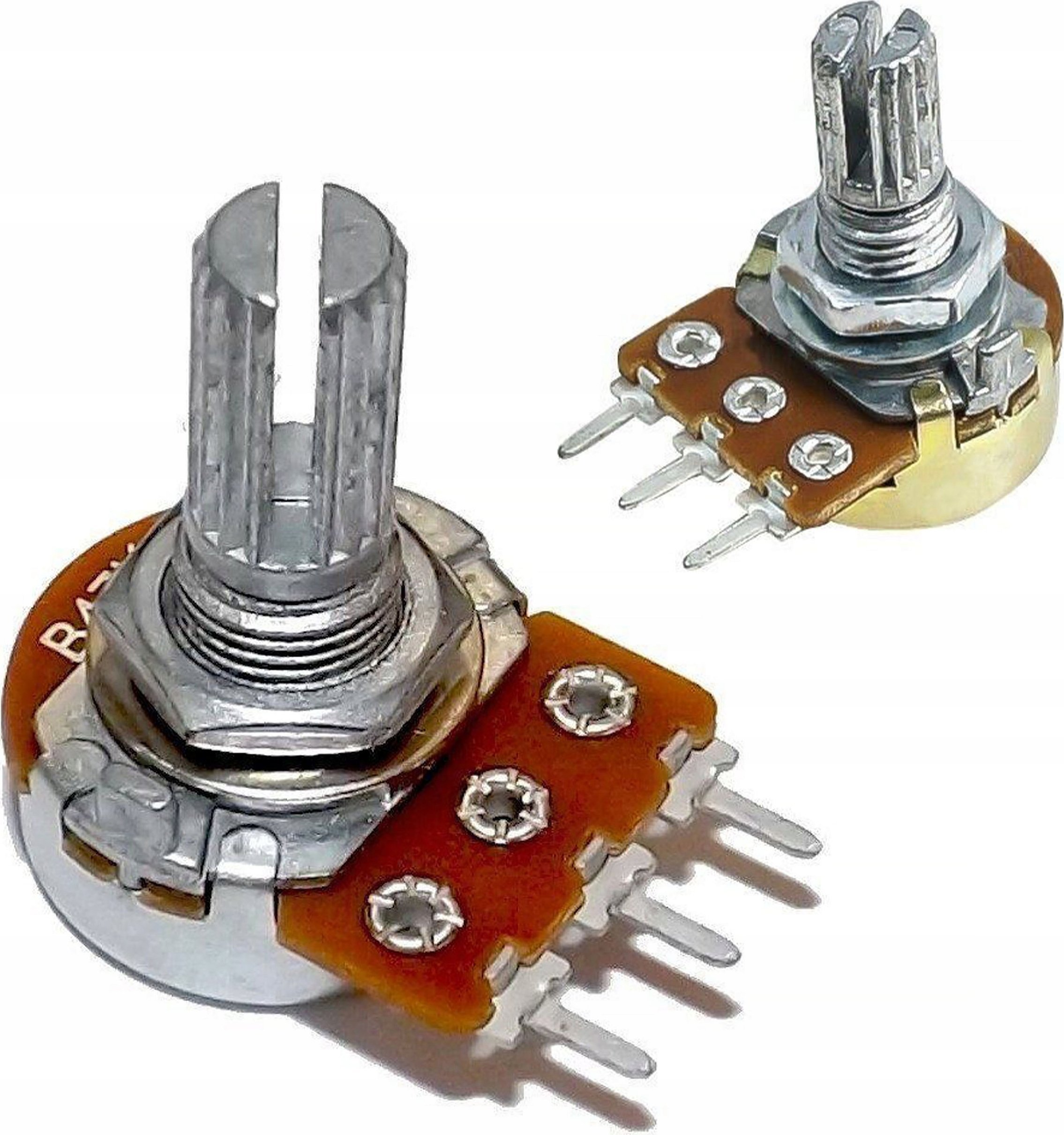 Rosfix ROSFIX POTENCJOMETR LINIOWY OBROTOWY B10K 10K OHM 300 STOPNI METALOWY