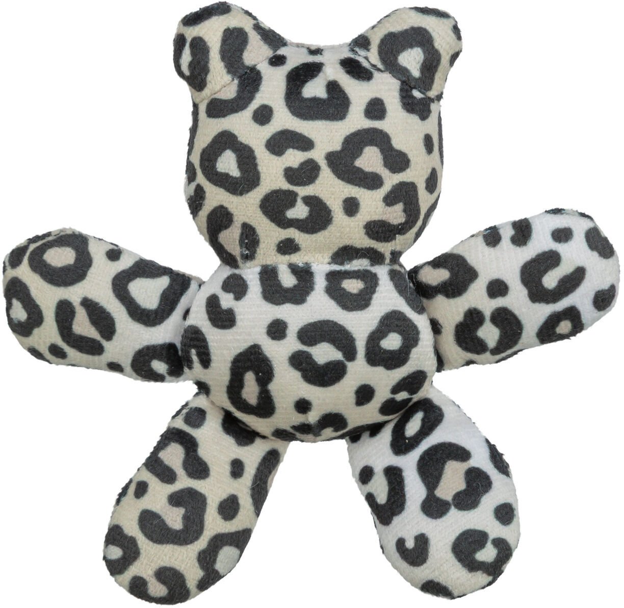 Miś, zabawka, dla kota, 12cm, plusz, mix kolorów, z kocimiętką