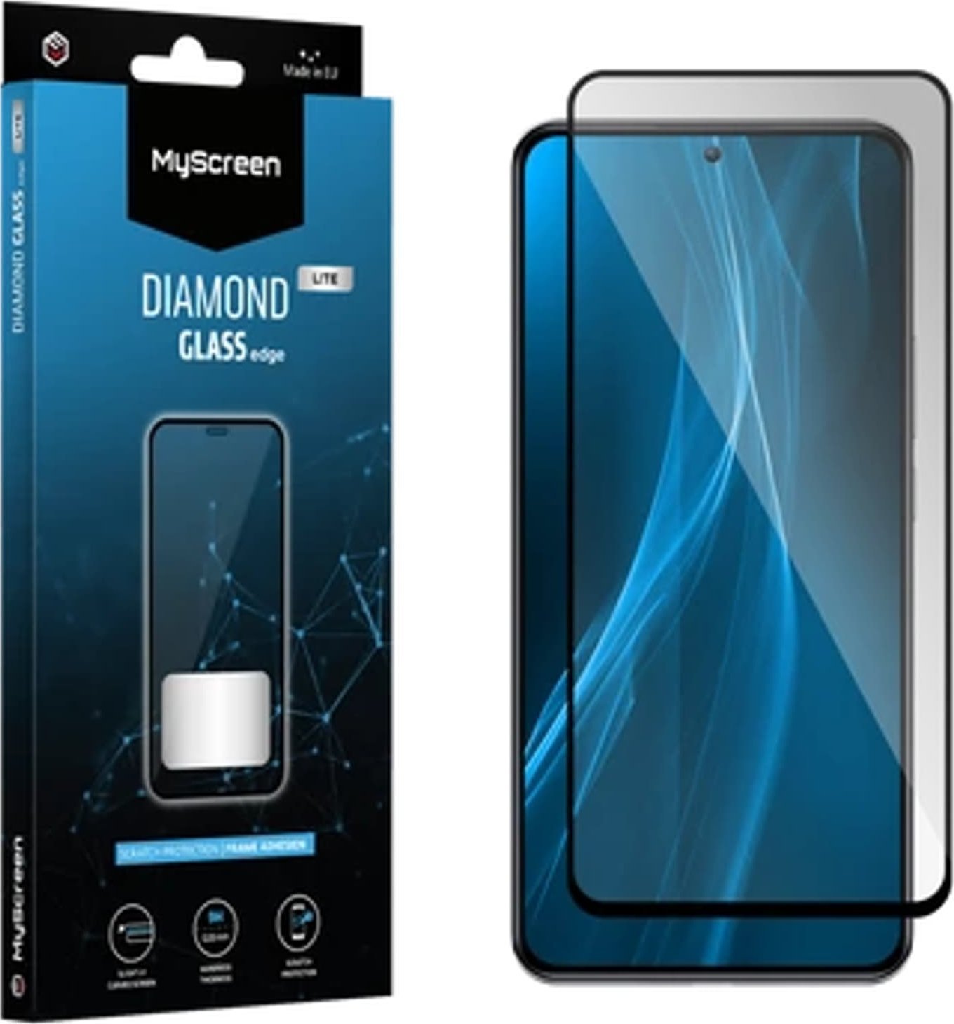MyScreen Protector MyScreen Protector - Szkło hartowane do Xiaomi Redmi 13C DIAMOND GLASS LITE edge do Szkło hartowane do Xiaomi Redmi 13C DIAMOND GLA