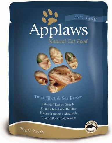 Applaws saszetka dla kota Tuńczyk i Leszcz 70g