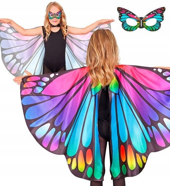 Strój motyla z maską