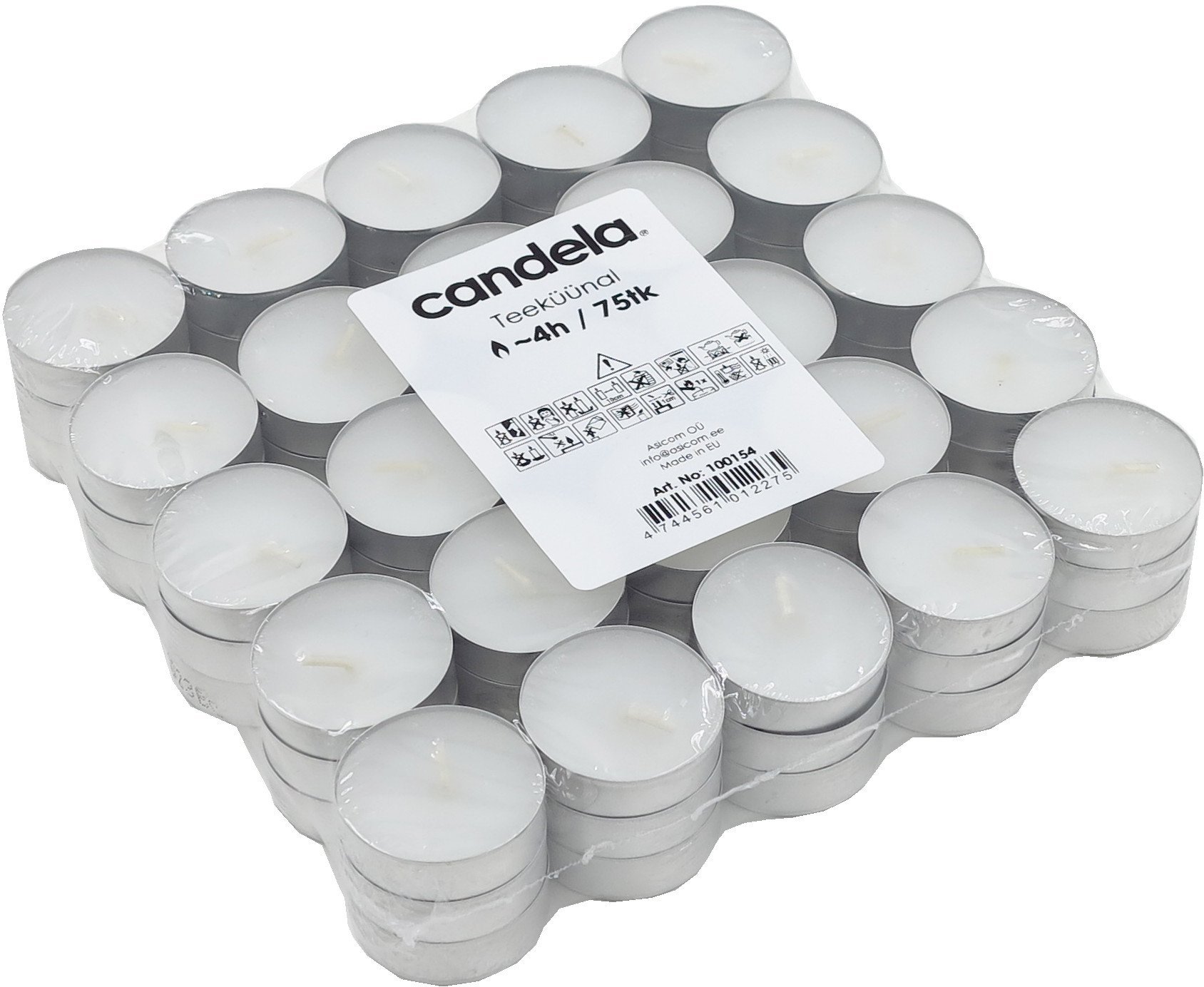 Tealight candles 75 pcs. 4744561012275