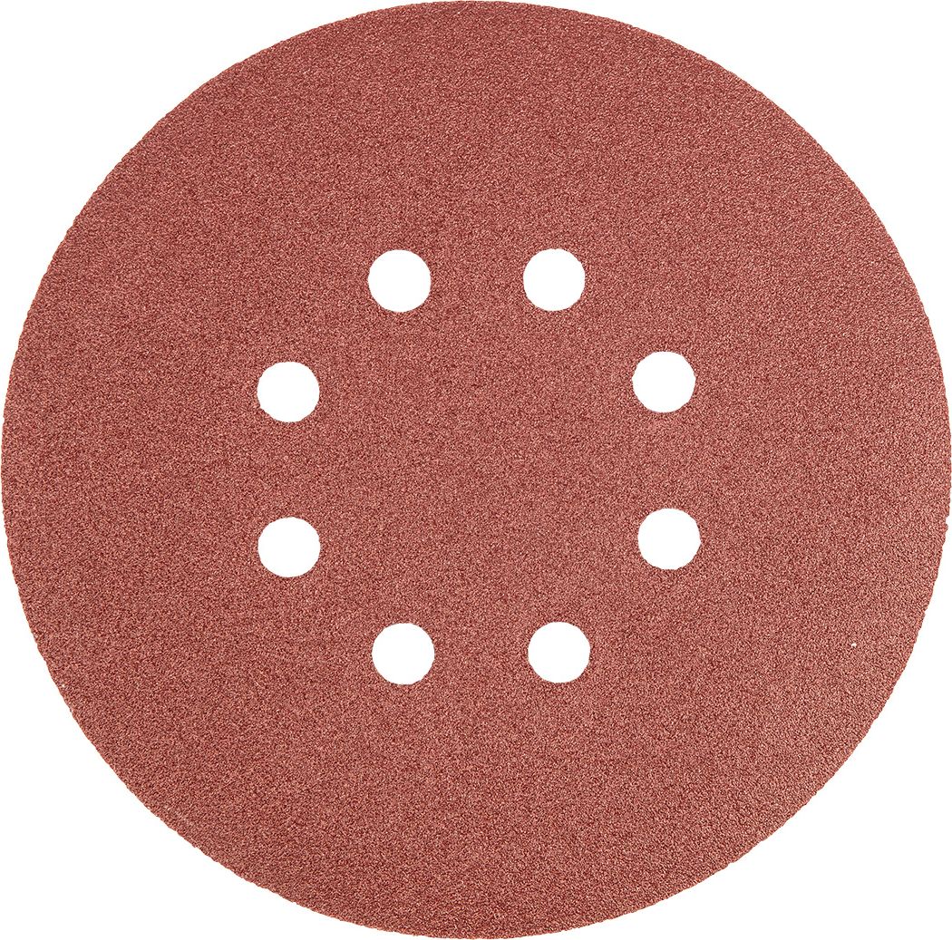 Graphite Krążki ścierne (Krążki ścierne 150 mm, K120, 5 szt., z 8 otworami)