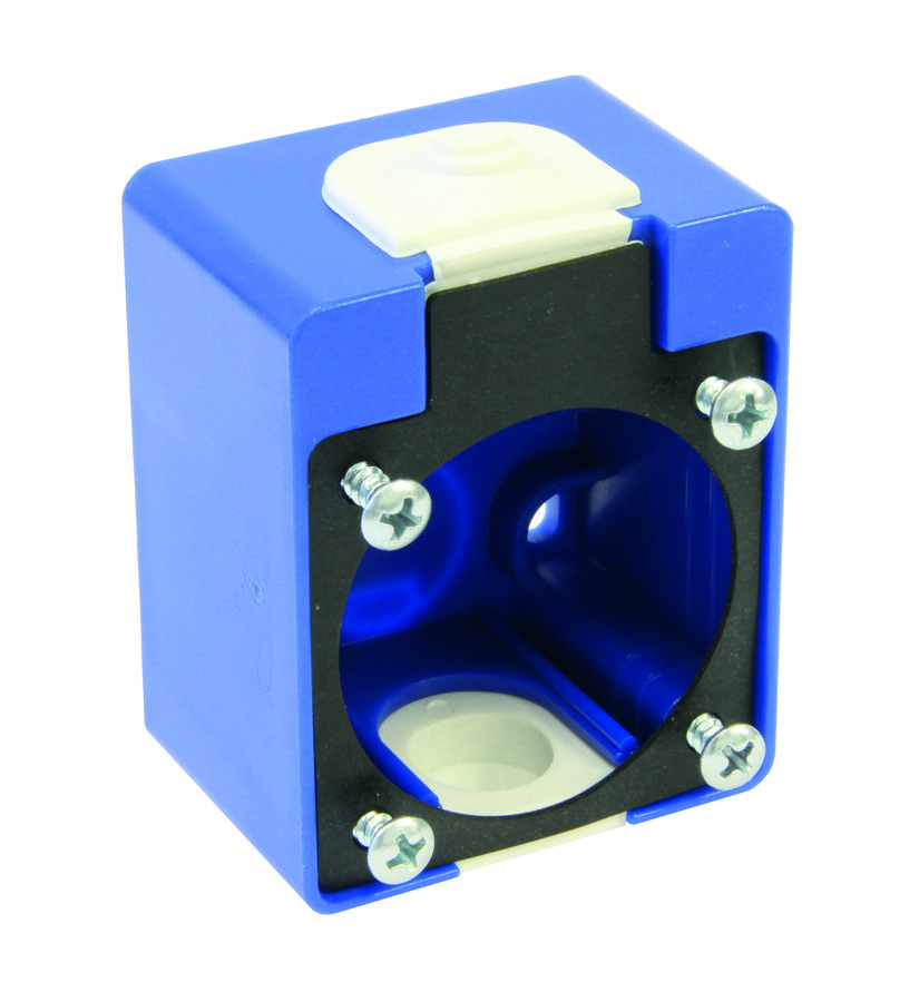 PCE Puszka natynkowa do gniazda P-NOVA 1040-0 i 1050-0 niebieska IP54 - 106-0H