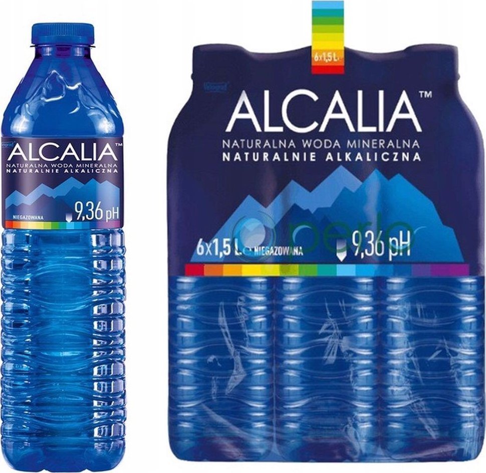 Woda Alcalia Velingrad Alcalia Naturalna woda mineralna niegazowana 1,5 l x 6 sztuk