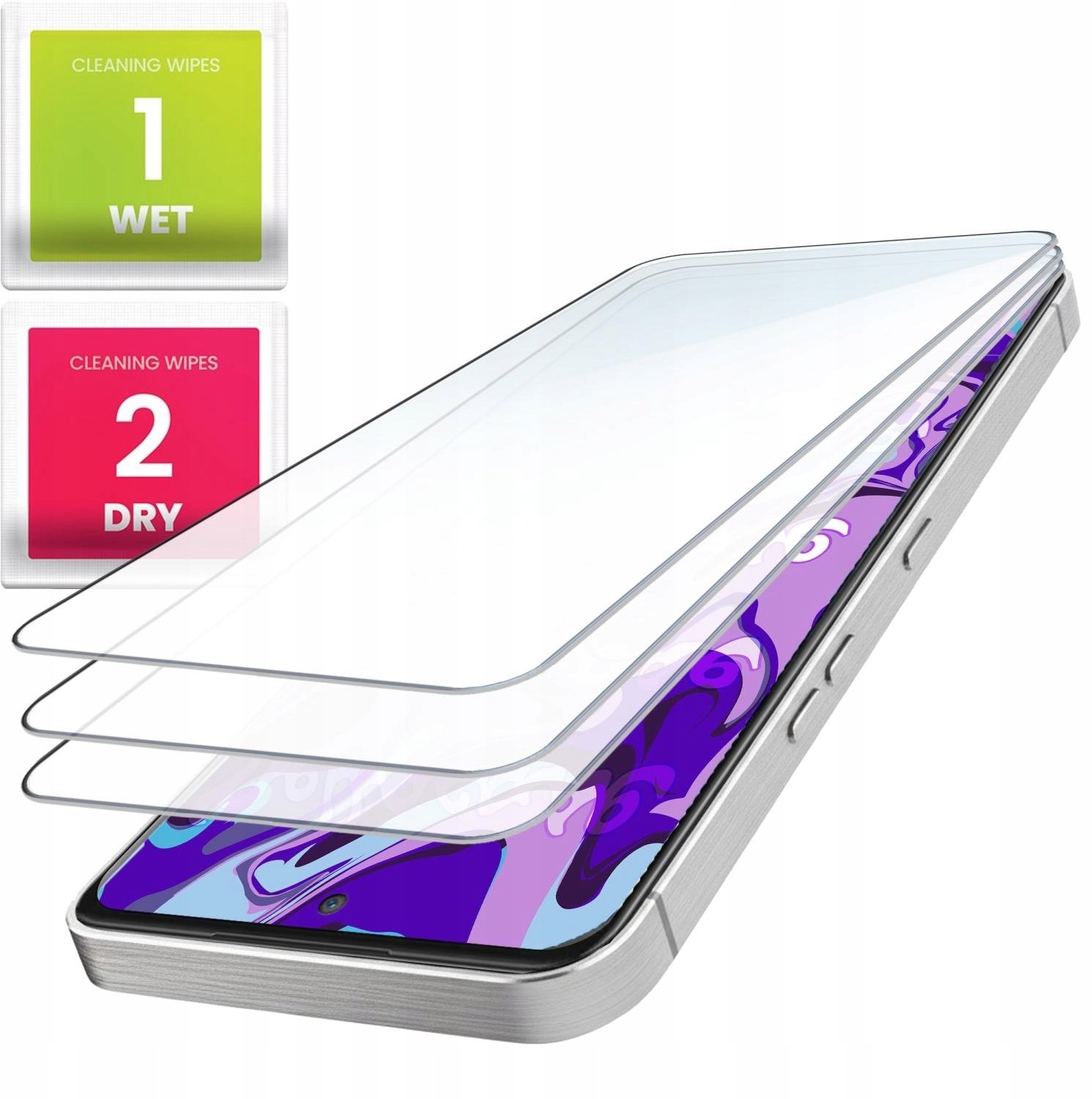 3-PAK Szkło Hartowane Do Realme 14 Pro 5G (Płaskie 2.5D, Szybka 9H)