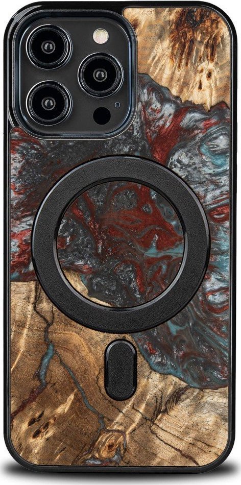 BeWood Etui Bewood Unique na iPhone 14 Pro Max - Planets - Pluton z MagSafe