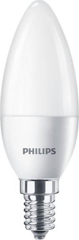 Philips Żarówka LED E14 7W CorePro candle ND 7-60W E14 840 B38 FR 806lm 4000K 929002972702
