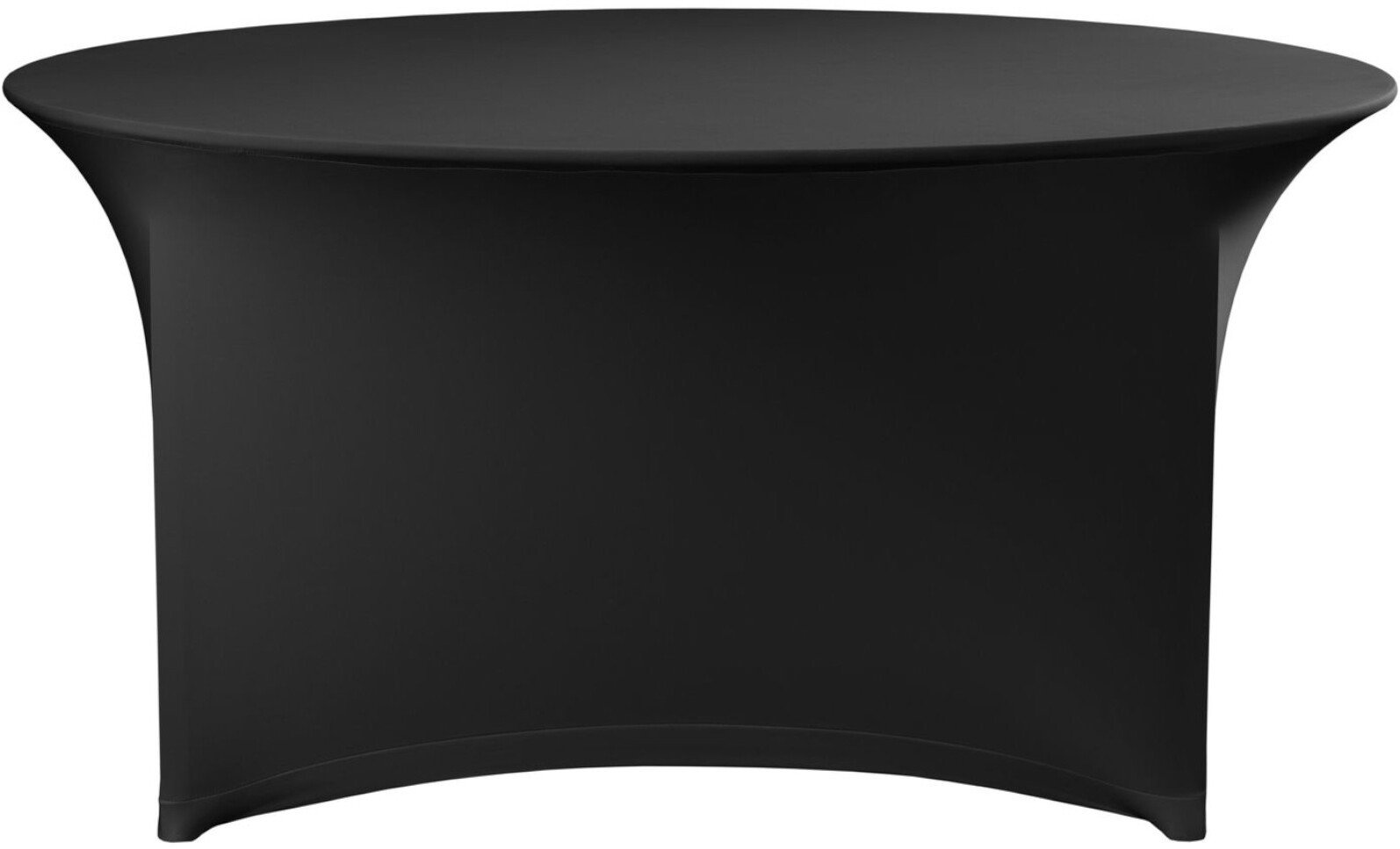 Hendi Obrus na stół okrągły cateringowy śr. 150x76 cm - czarny