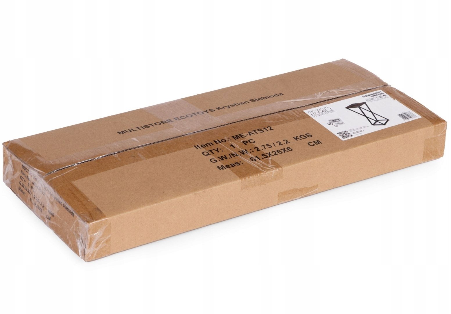 ModernHome Kwietnik stojący stojak na kwiaty ozdoby geometryczny loft