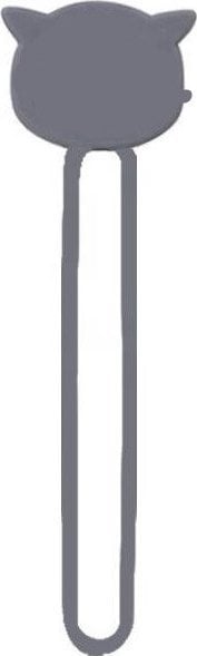 Hurtel Silikonowy zwijacz organizer kabla przewodu szary Silikonowy zwijacz organizer kabla przewodu szary