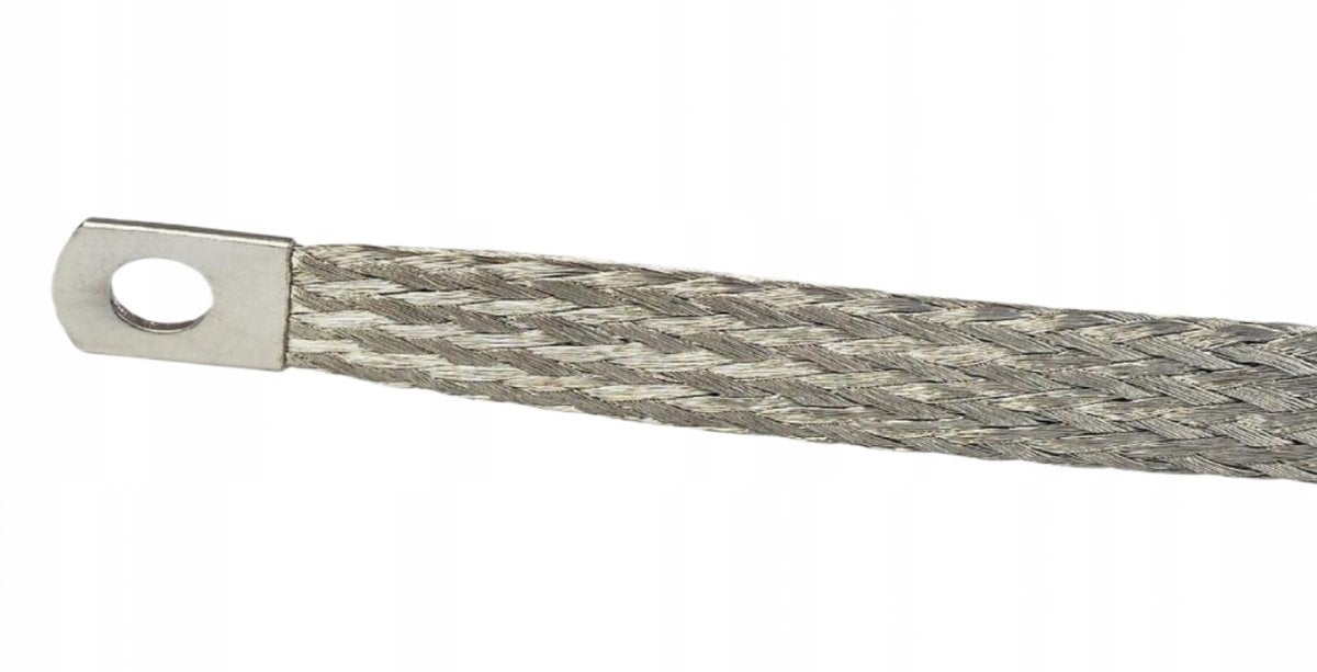 Plecionka uziemiająca 10mm2 300mm obustronnie zaprasowana 6,5/6,5 11008423