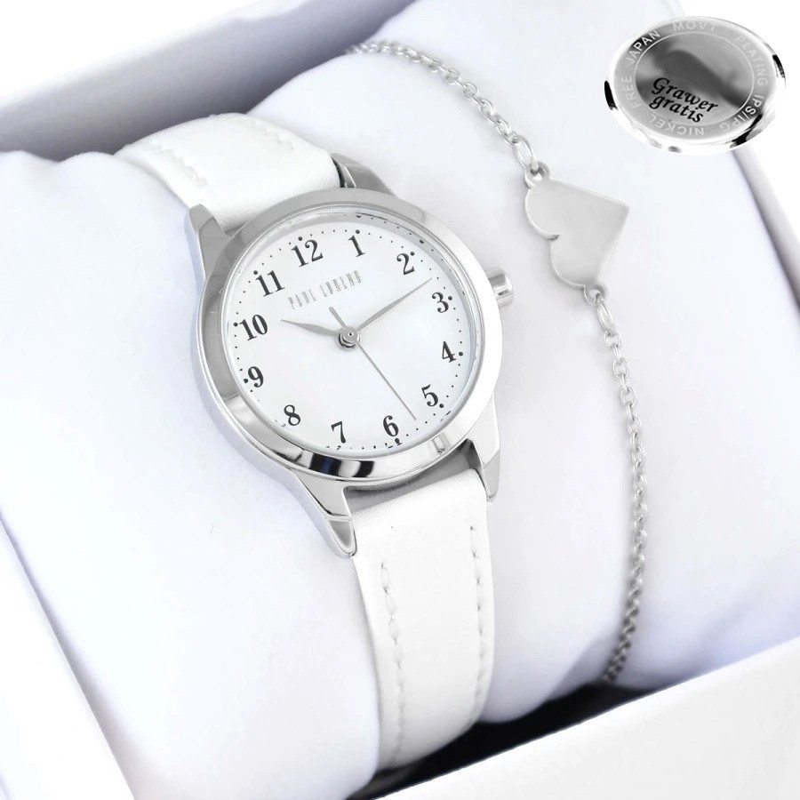 Zestaw dziecięcy zegarek Paul Lorens komunia-ALLIA- 9803A-3C1 + bransoletka