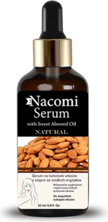 Nacomi Serum z olejem migdałowym, na końcówki 50ml
