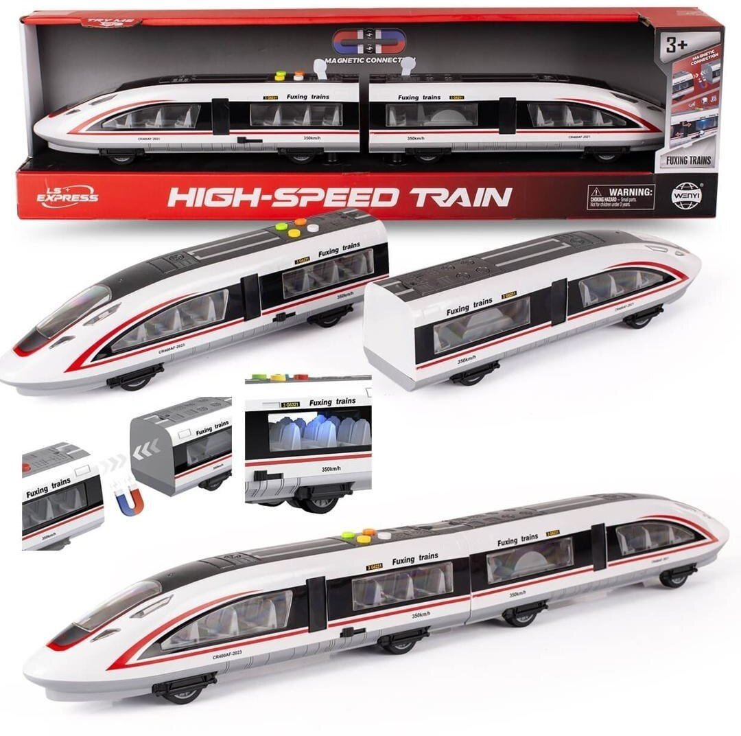 Tramwaj miejski ze światłem i dźwiękiem 57cm