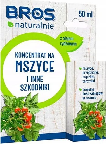 Bros Koncentrat na mszyce i inne szkodniki 50ml Naturalna ochrona roślin