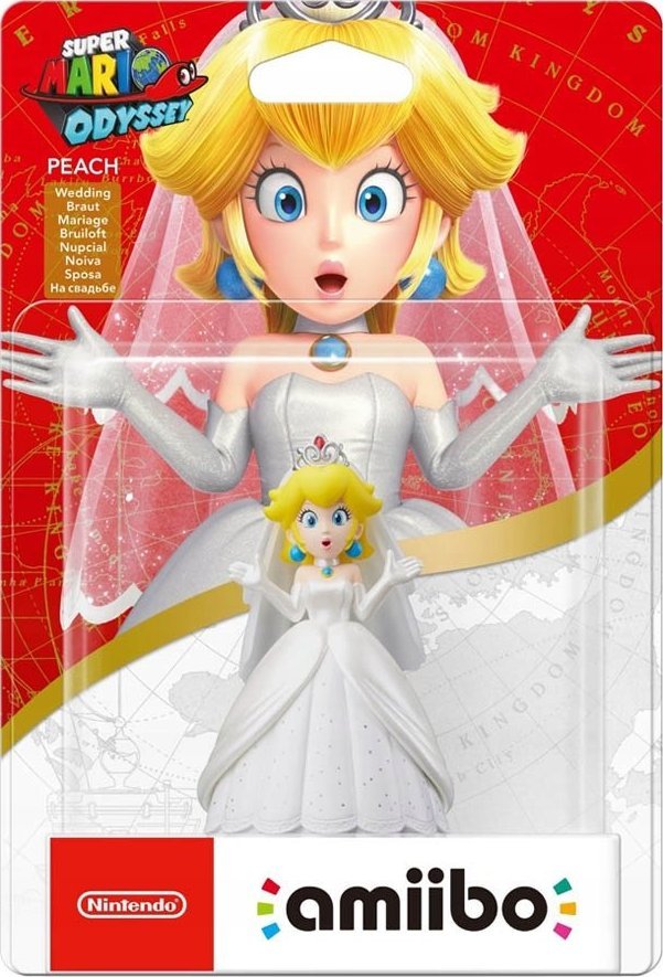 Figurka Amiibo Amiibo Super Mario Odyssey - Peach Wedding