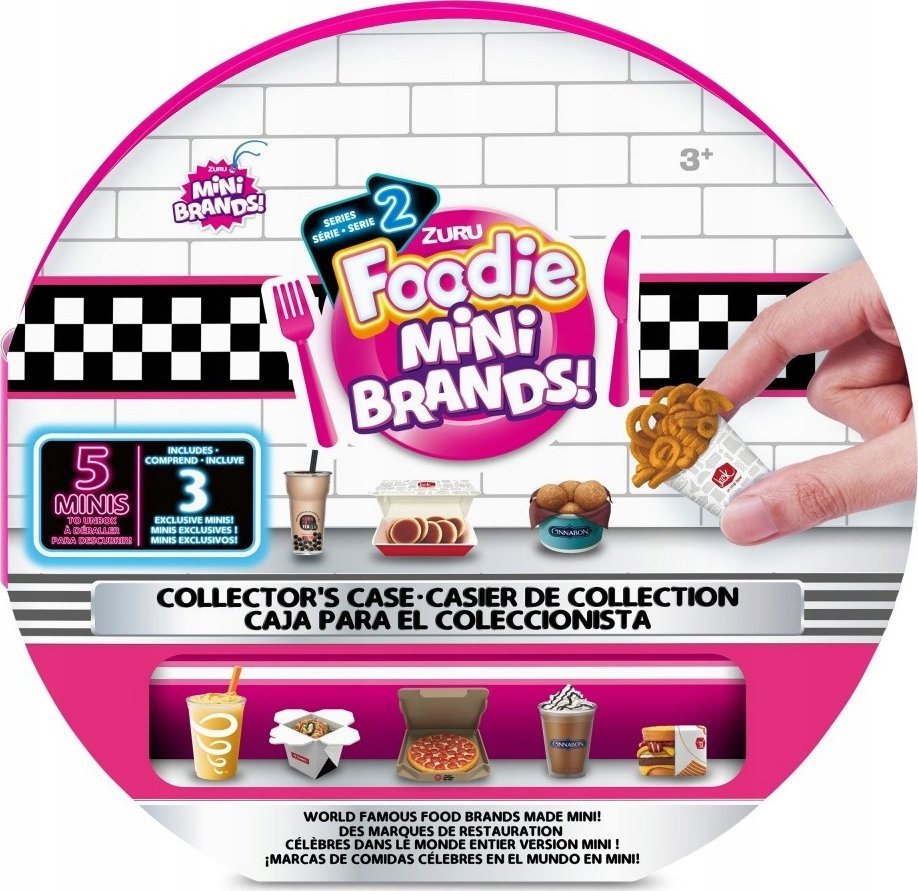 Figurka Zuru Foodie Mini Brands Seria 2 Walizeczka kolekcjonerska
