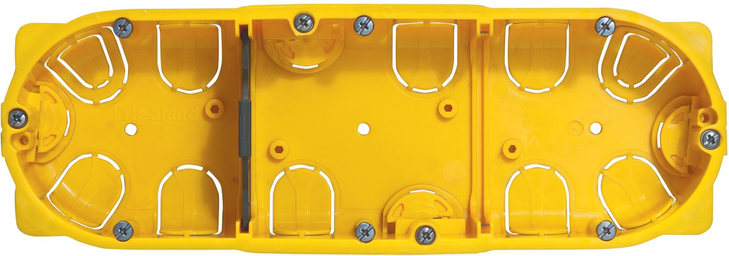 Legrand Puszka podtynkowa potrójna regips 213mm 60 x 40mm GL.40 (080043)