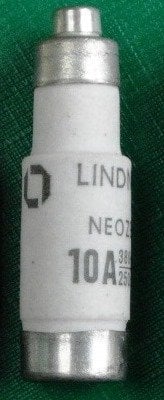 Wkładka bezpiecznikowa D01 gG 400VAC /250VDC 10A W211090