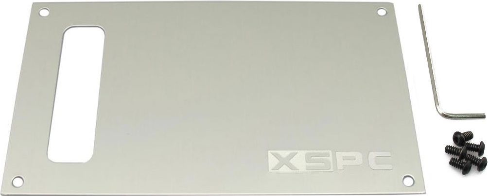 XSPC Dual Bayres/Pump Faceplate (5060175585868)