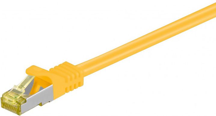 Goobay Patchcord S/FTP, Cat7, PIMF, 0.5m, żółty (91575)