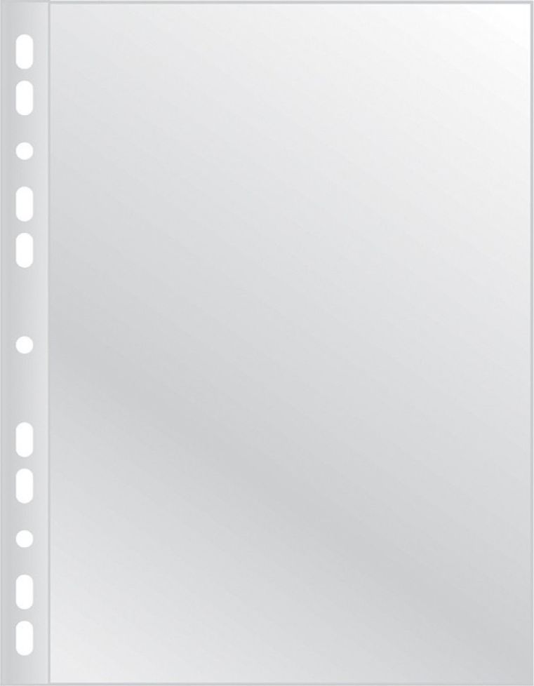 Q-Connect Koszulki na dokumenty poszerzane A4 90mikr.