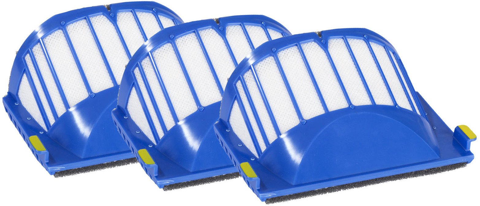 3x FILTRY ZESTAW do iRobot ROOMBA 600 616 675 681 697 698 JAKOŚĆ