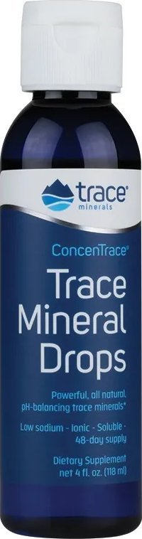 TRACE MINERALS Trace Minerals - ConcenTrace Trace Mineral Drops, Płyn,118 ml