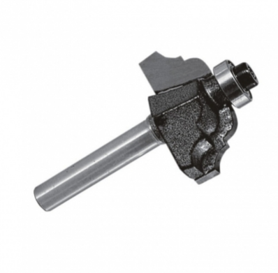 Dedra Frez do drewna z płytkami węglikowymi - podwójna esownica rzymska z łożyskiem - 07F172B