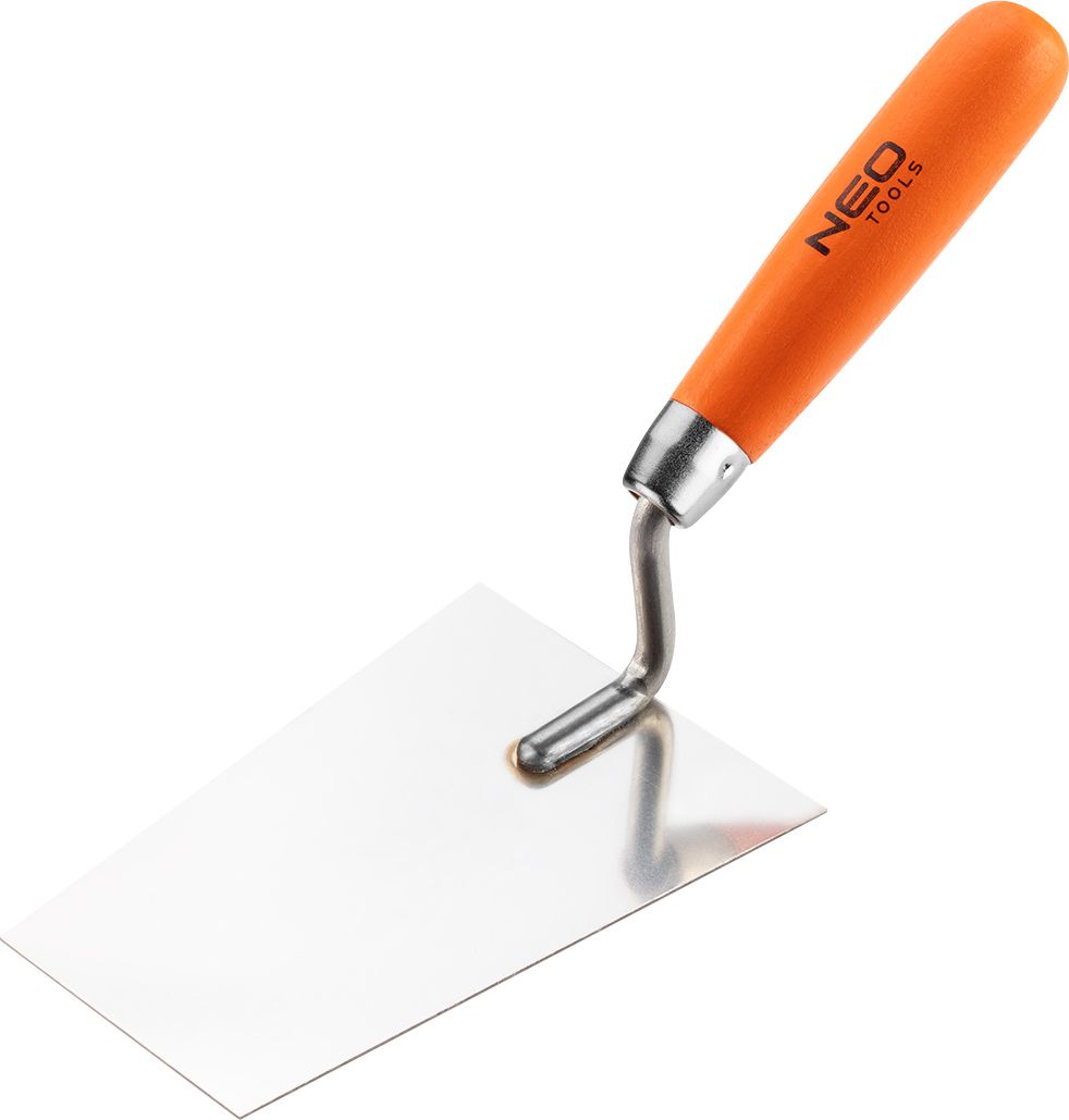 Neo kielnia sztukatorska trapezowa 140mm uchwyt drewniany (50-141)