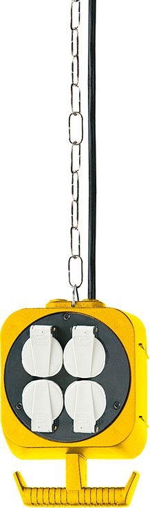 Brennenstuhl Brennenstuhl Pendel Stromverteiler 2x4-Schuko-Steckd. 5m