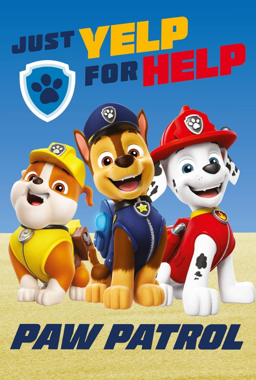 Paw Patrol vaikiškas pledas, 100x150 cm