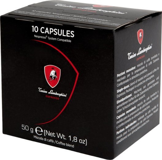 Tonino Lamborghini Kapsułki Nespresso Espresso Red 10 szt.