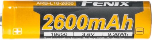 Fenix Akumulator MR18650 2600mAh 1 szt.