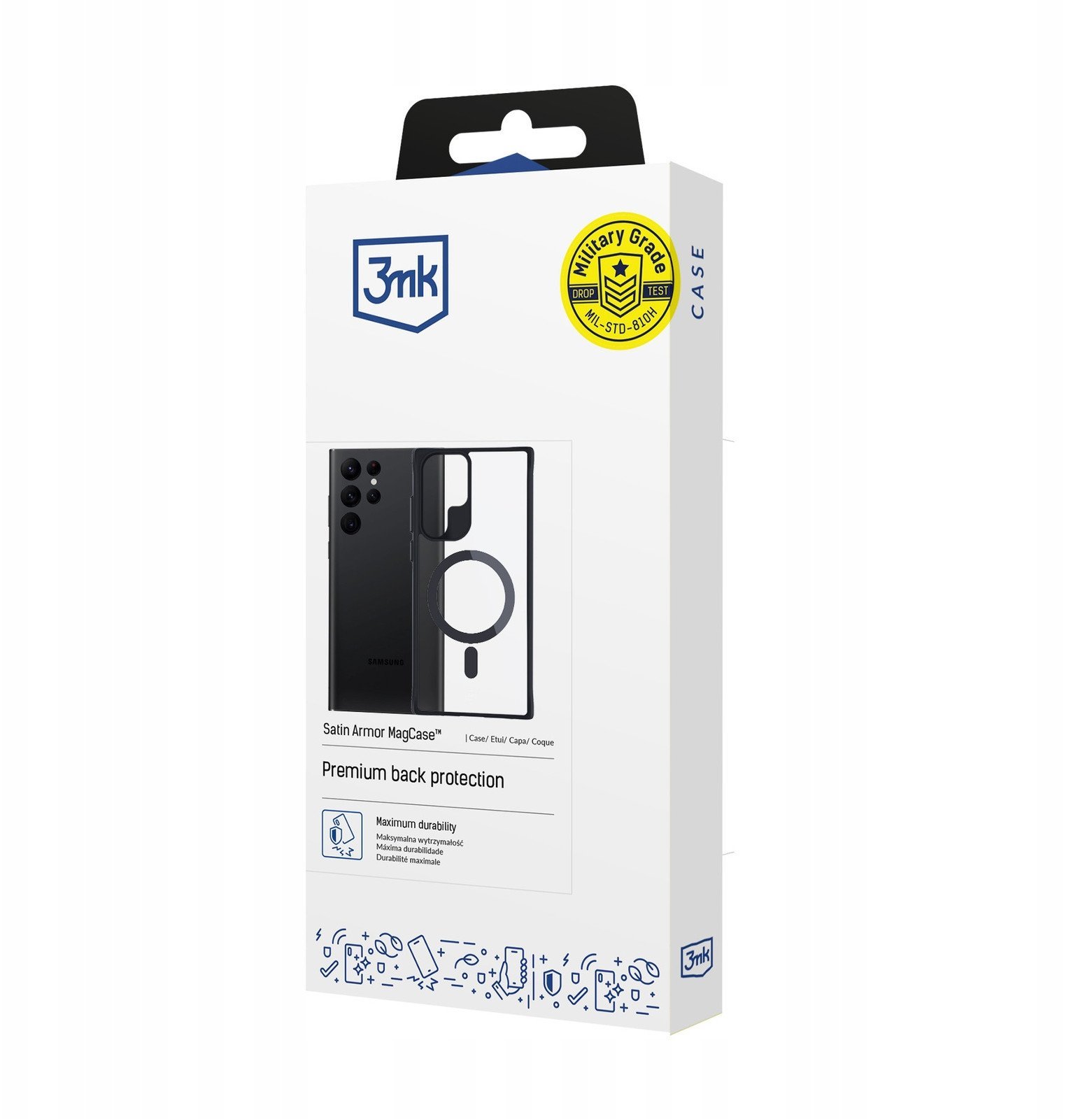 3MK Etui Satin Armor Case do Samsung Galaxy A15 5G