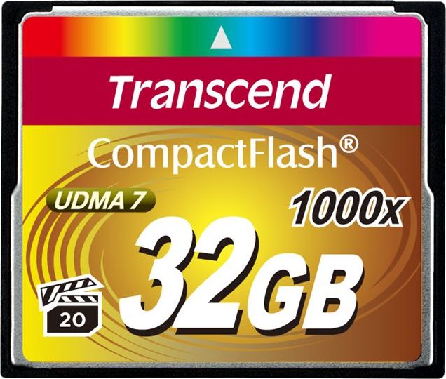 Karta Transcend 1000x Compact Flash 32 GB (TS32GCF1000)