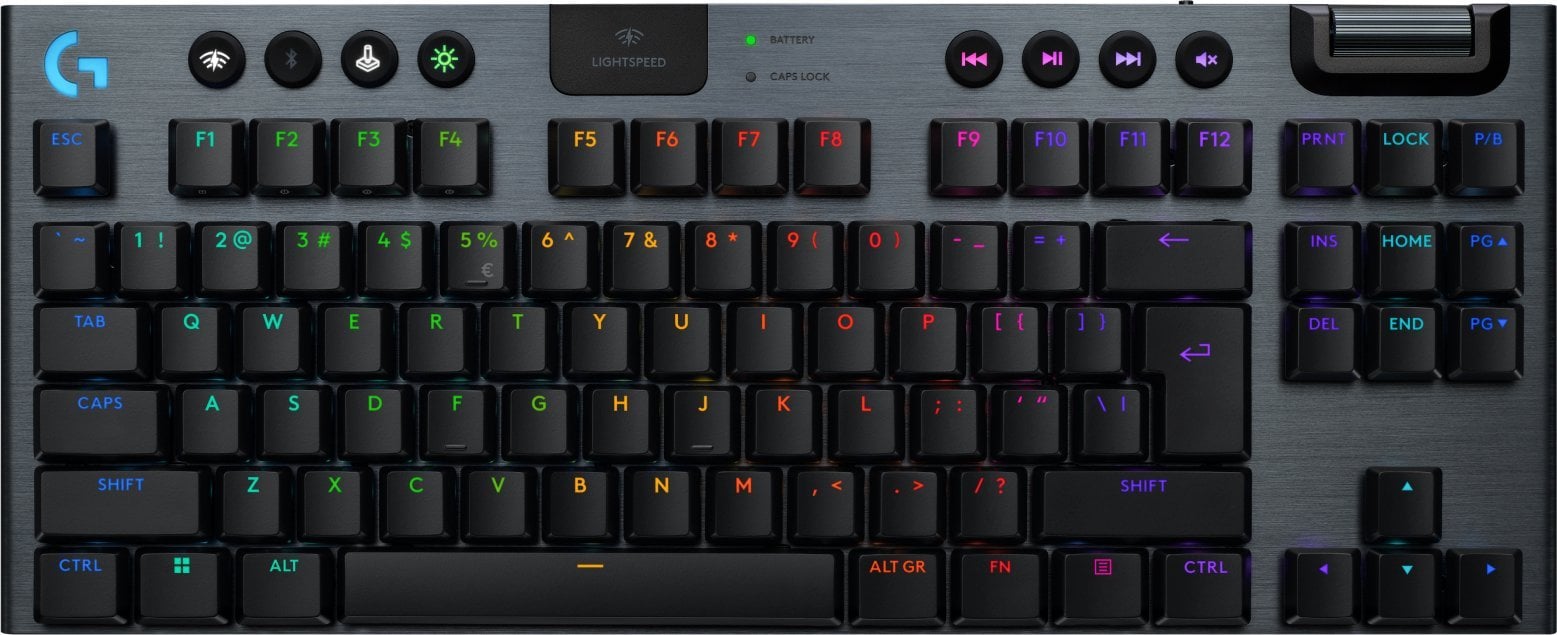 Klawiatura Logitech G915 X Lightspeed TKL GL Tactile (920-012721)