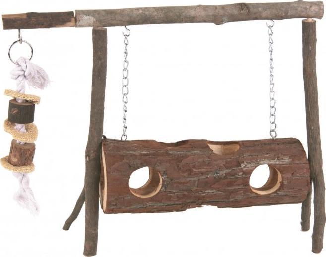 Panama Pet Plac zabaw dla gryzoni, drewniany, 30x20cm